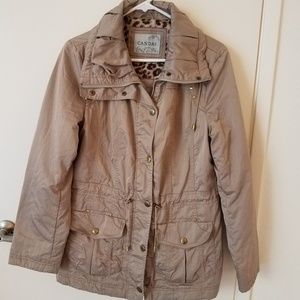 Tan Fall Utility Jacket